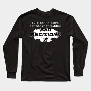 Nate Lyrics by NF Long Sleeve T-Shirt